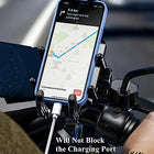BRCOVAN Anti-Theft Motorcycle Phone Mount Holder with Vibration Dampener