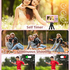 Camkory Digital Camera FHD 1080P with 32G Card 16X Zoom Easy for Kids Pink