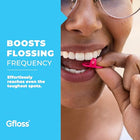 Gfloss Hands-Free Dental Floss - 40 Count - Easy to Use & Discreet Flossers for Adults | Travel Floss | Thin Soft Floss | Unwaxed Unflavored | PFAS-Free Oral Care