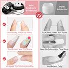 Supwee 3D Nail Art Gel Clear & White Solid Builder Gel for Nail Sculpting DIY Manicure