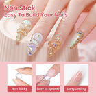 Supwee 3D Nail Art Gel Clear & White Solid Builder Gel for Nail Sculpting DIY Manicure