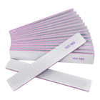 12 Pack Nail Files 100/180 Grit Double-Sided Emery Boards for Natural & Acrylic Nails