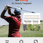 REDTIGER Golf Rangefinder with Slope On/Off,7X Magnification 1200 Yards