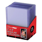 Ultra Pro 3" x 4" Clear Regular Top Loaders for Trading Cards – 25 Pack