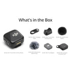 DJI Mic Mini Transmitter (Infinity Black), Ultralight, Detail-Rich Audio