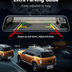 WOLFBOX G840S 12" 4K Mirror Dash Cam Backup Camera with 32GB Card and GPS