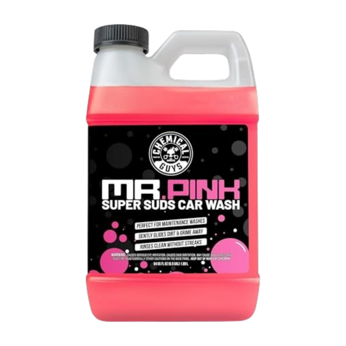 Chemical Guys, Mr. Pink Car Wash Soap, Foam Cannon & Bucket Wash, 64 oz